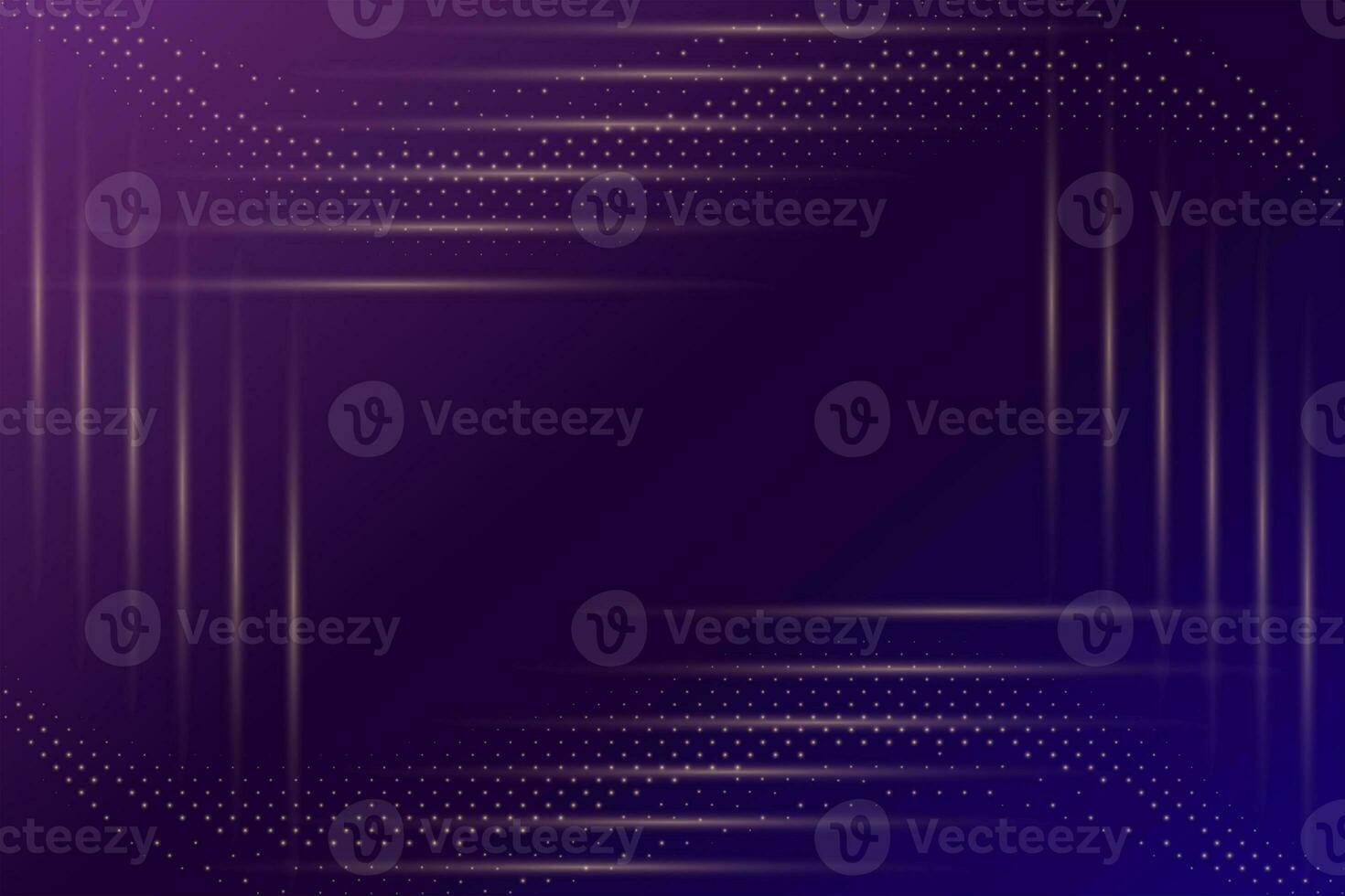 Digital gradient dark abstract graphic background illustration with neon line bright lights. photo
