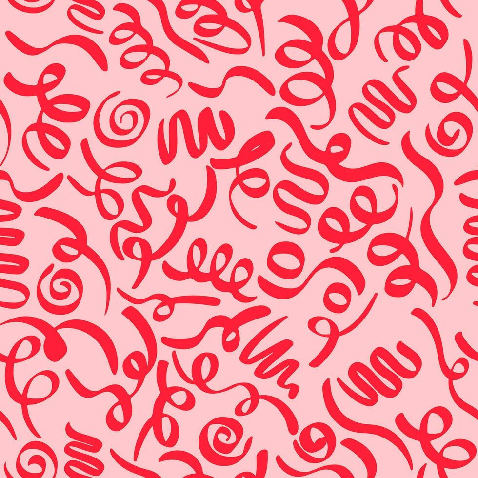 Doodle sketch style of Simple childish scribble for children or trendy design. seamless pattern creative minimalist style art background. vector