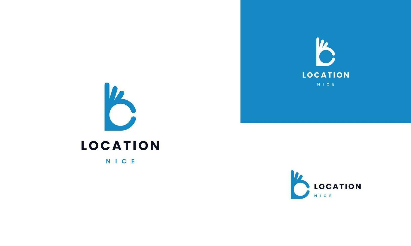 nice location logo design icon template vector