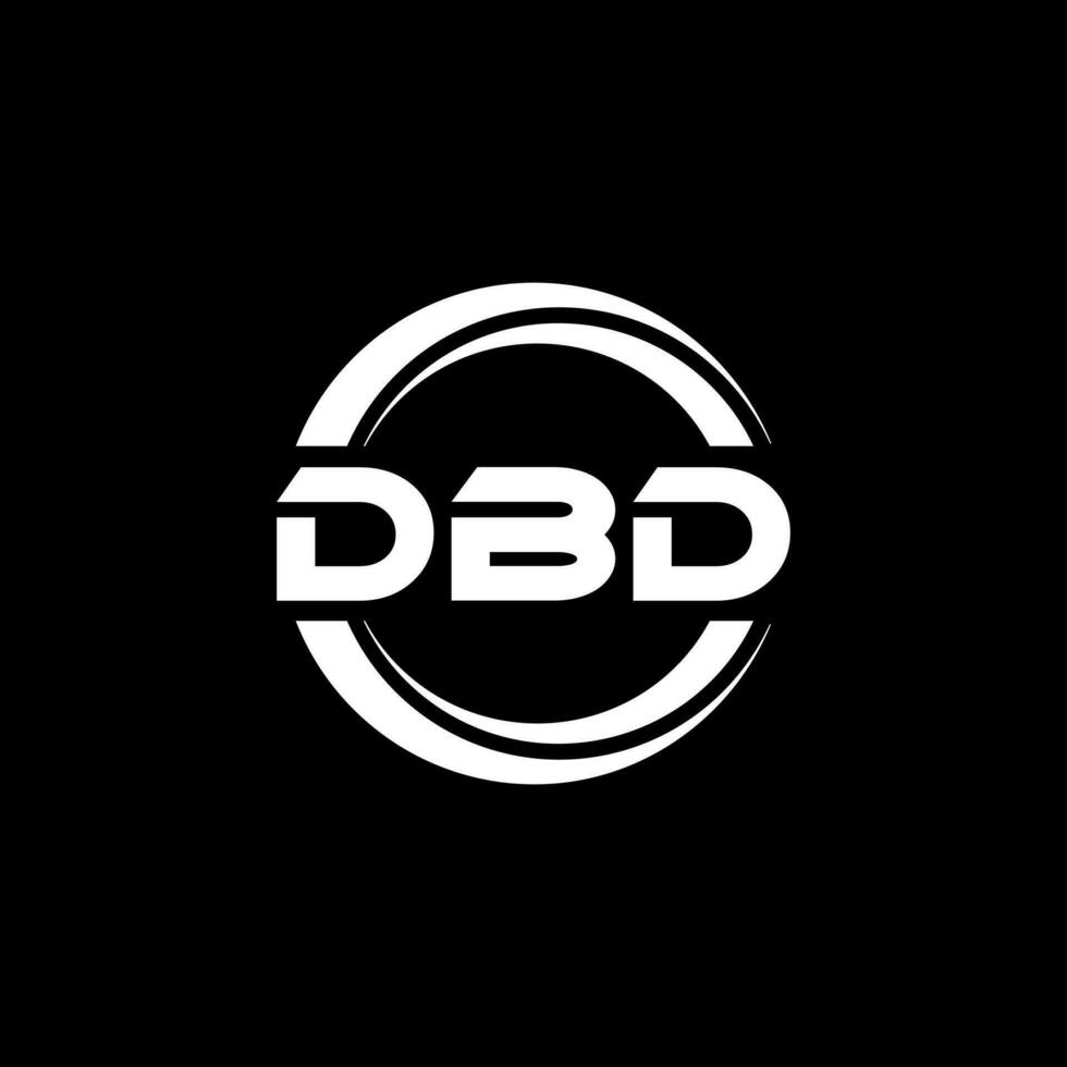 DBD Logo Design, Inspiration for a Unique Identity. Modern Elegance and Creative Design. Watermark Your Success with the Striking this Logo. vector