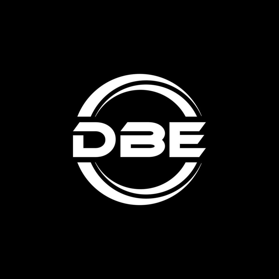 dbe logo diseño, inspiración para un único identidad. moderno elegancia y creativo diseño. filigrana tu éxito con el sorprendentes esta logo. vector