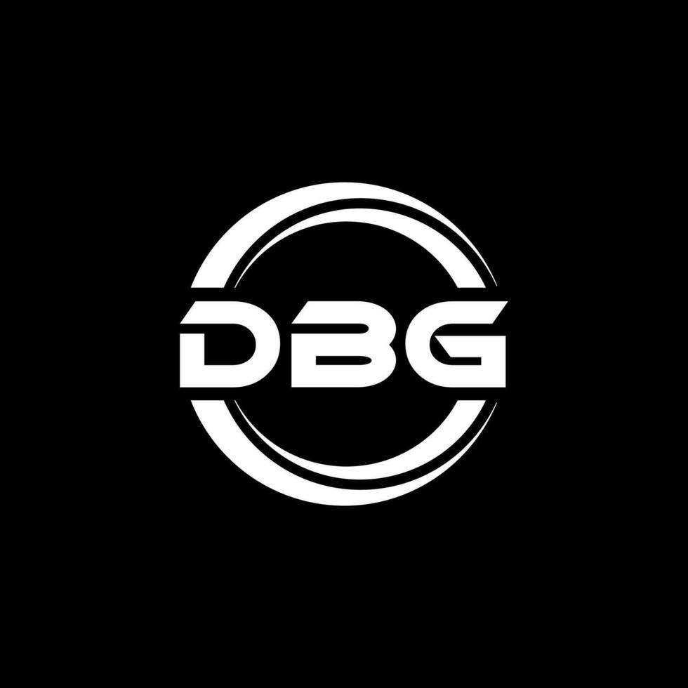 DBG Logo Design, Inspiration for a Unique Identity. Modern Elegance and Creative Design. Watermark Your Success with the Striking this Logo. vector
