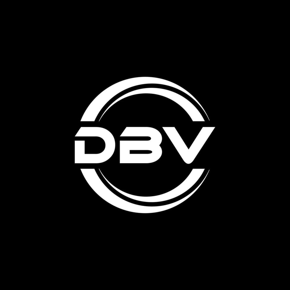 DBV Logo Design, Inspiration for a Unique Identity. Modern Elegance and Creative Design. Watermark Your Success with the Striking this Logo. vector