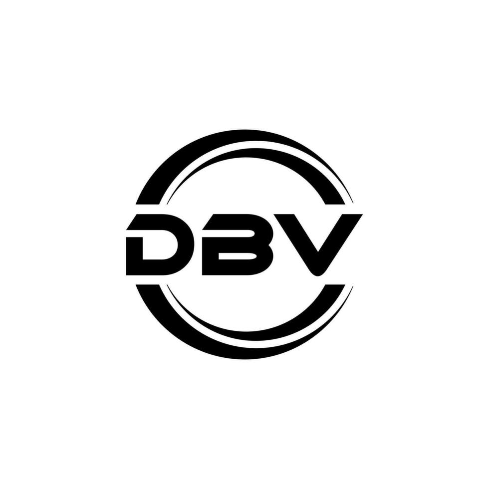 DBV Logo Design, Inspiration for a Unique Identity. Modern Elegance and Creative Design. Watermark Your Success with the Striking this Logo. vector