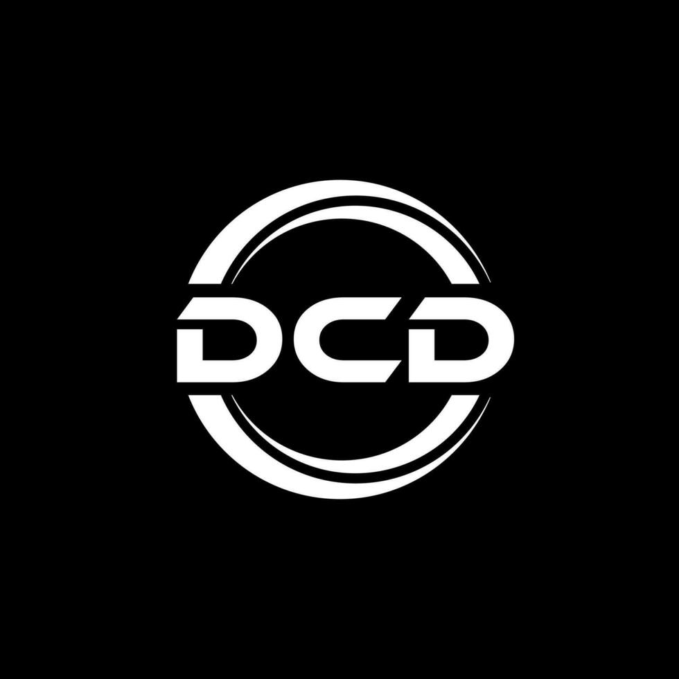 DCD Logo Design, Inspiration for a Unique Identity. Modern Elegance and Creative Design. Watermark Your Success with the Striking this Logo. vector