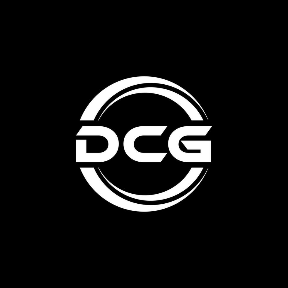 DCG Logo Design, Inspiration for a Unique Identity. Modern Elegance and Creative Design. Watermark Your Success with the Striking this Logo. vector