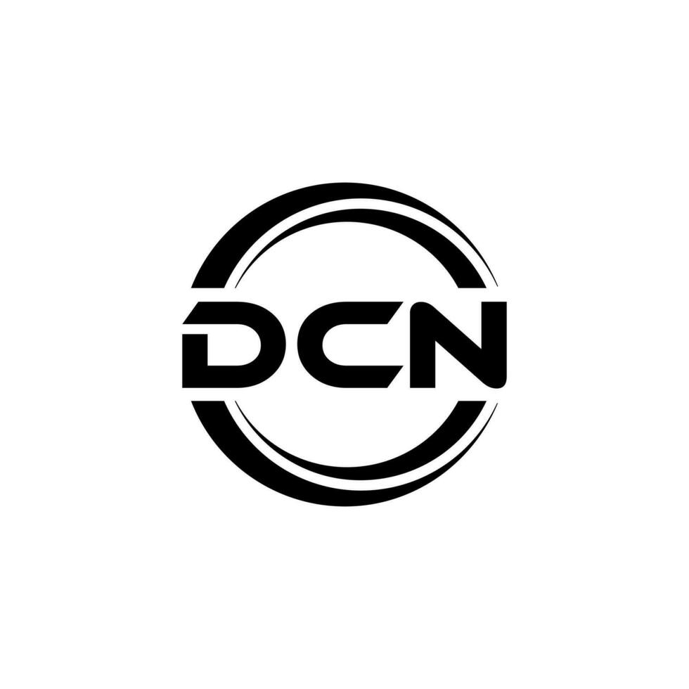 DCN Logo Design, Inspiration for a Unique Identity. Modern Elegance and Creative Design. Watermark Your Success with the Striking this Logo. vector