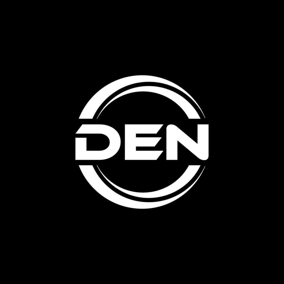 DEN Logo Design, Inspiration for a Unique Identity. Modern Elegance and Creative Design. Watermark Your Success with the Striking this Logo. vector