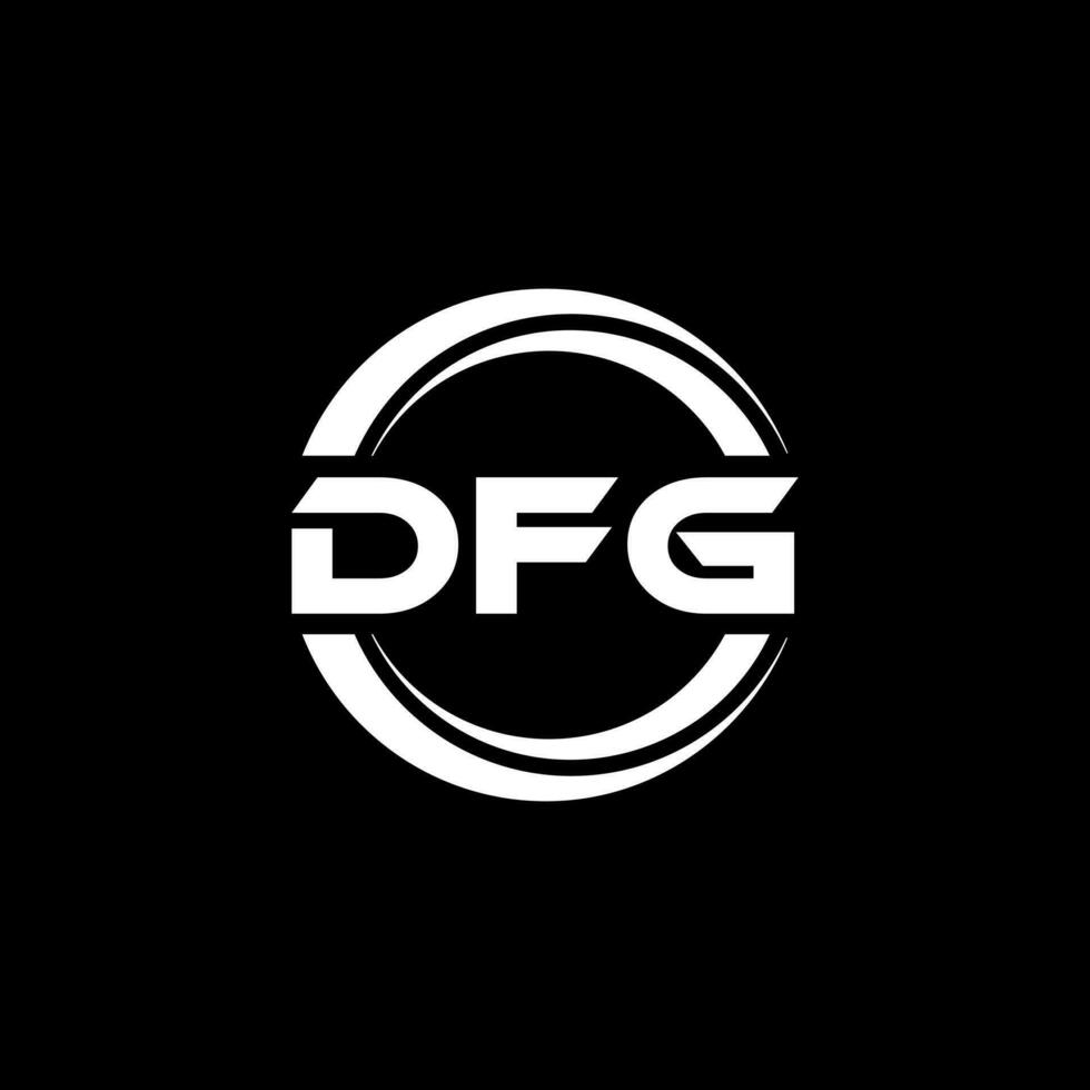 DFG Logo Design, Inspiration for a Unique Identity. Modern Elegance and Creative Design. Watermark Your Success with the Striking this Logo. vector