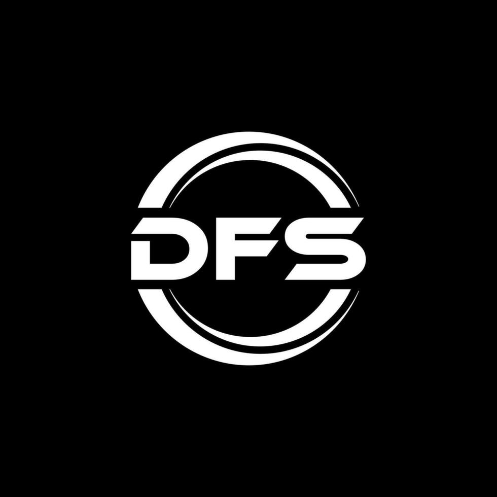 DFS Logo Design, Inspiration for a Unique Identity. Modern Elegance and Creative Design. Watermark Your Success with the Striking this Logo. vector