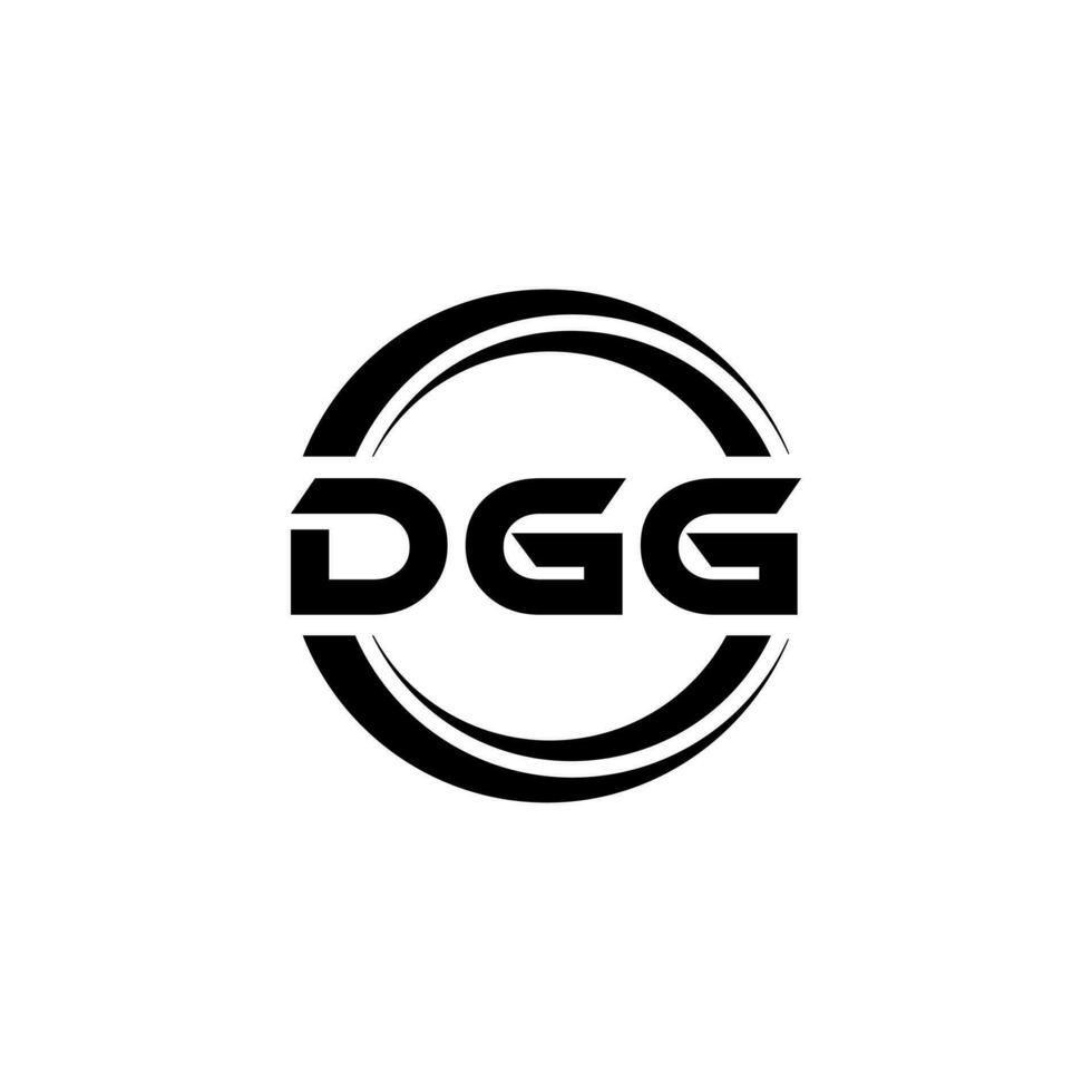 DGG Logo Design, Inspiration for a Unique Identity. Modern Elegance and Creative Design. Watermark Your Success with the Striking this Logo. vector