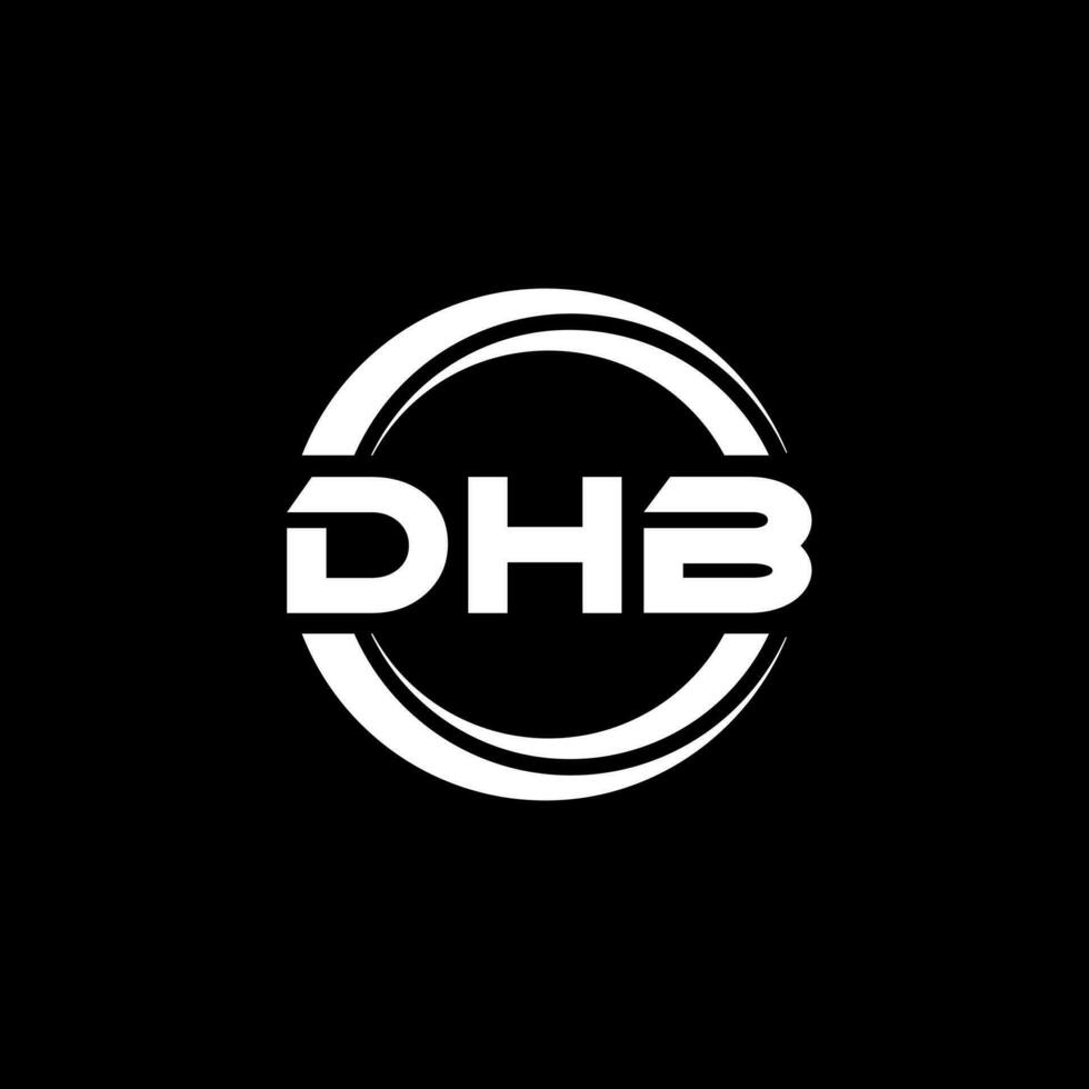 DHB Logo Design, Inspiration for a Unique Identity. Modern Elegance and Creative Design. Watermark Your Success with the Striking this Logo. vector