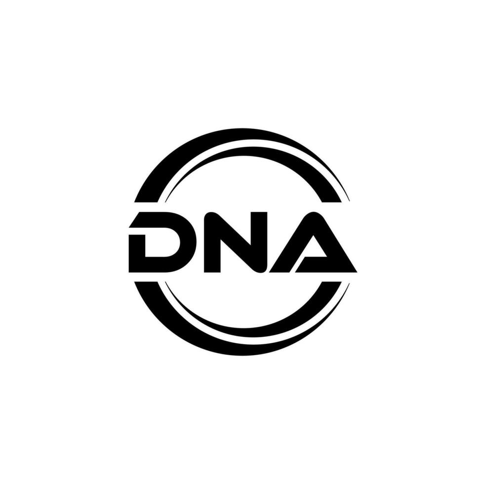 DNA Logo Design, Inspiration for a Unique Identity. Modern Elegance and Creative Design. Watermark Your Success with the Striking this Logo. vector