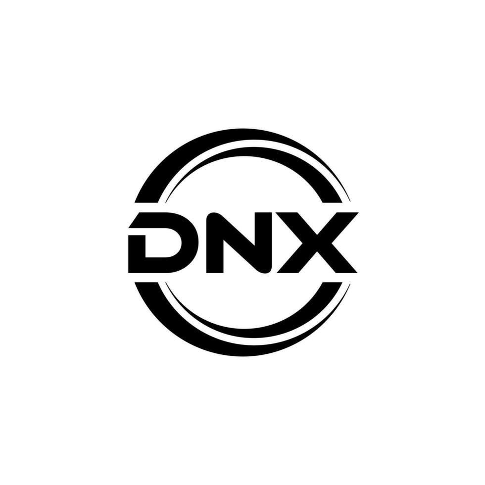 DNX Logo Design, Inspiration for a Unique Identity. Modern Elegance and Creative Design. Watermark Your Success with the Striking this Logo. vector