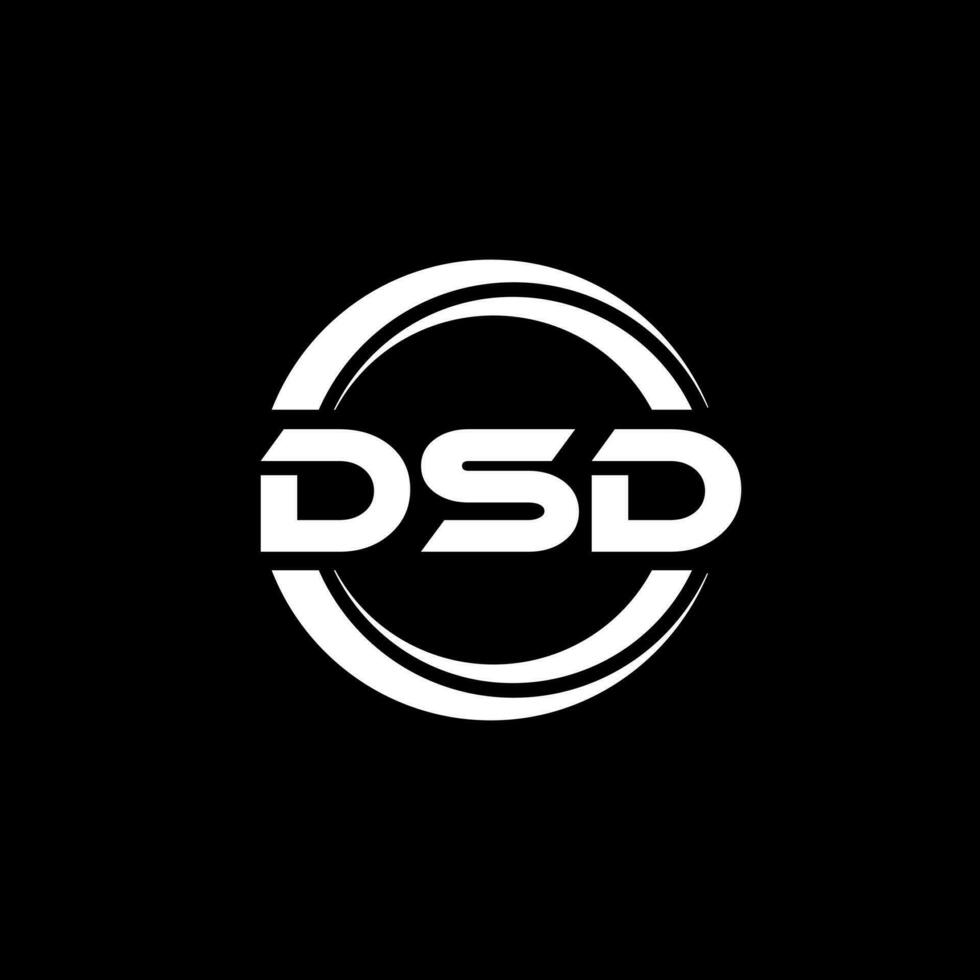 DSD Logo Design, Inspiration for a Unique Identity. Modern Elegance and Creative Design. Watermark Your Success with the Striking this Logo. vector