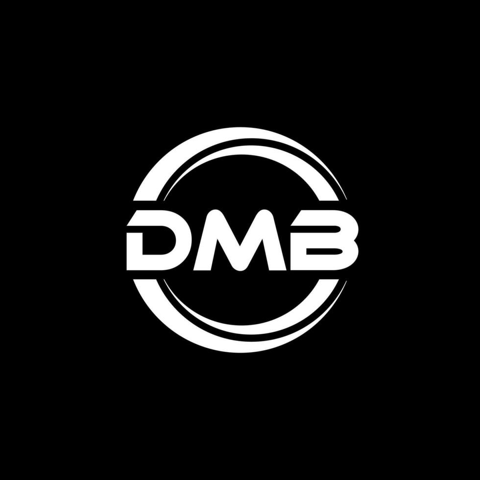 DMB Logo Design, Inspiration for a Unique Identity. Modern Elegance and Creative Design. Watermark Your Success with the Striking this Logo. vector
