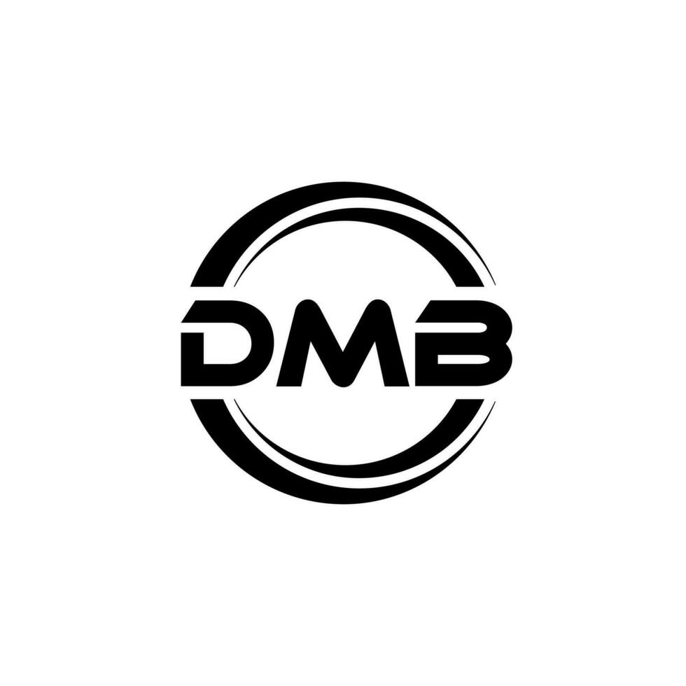 DMB Logo Design, Inspiration for a Unique Identity. Modern Elegance and Creative Design. Watermark Your Success with the Striking this Logo. vector