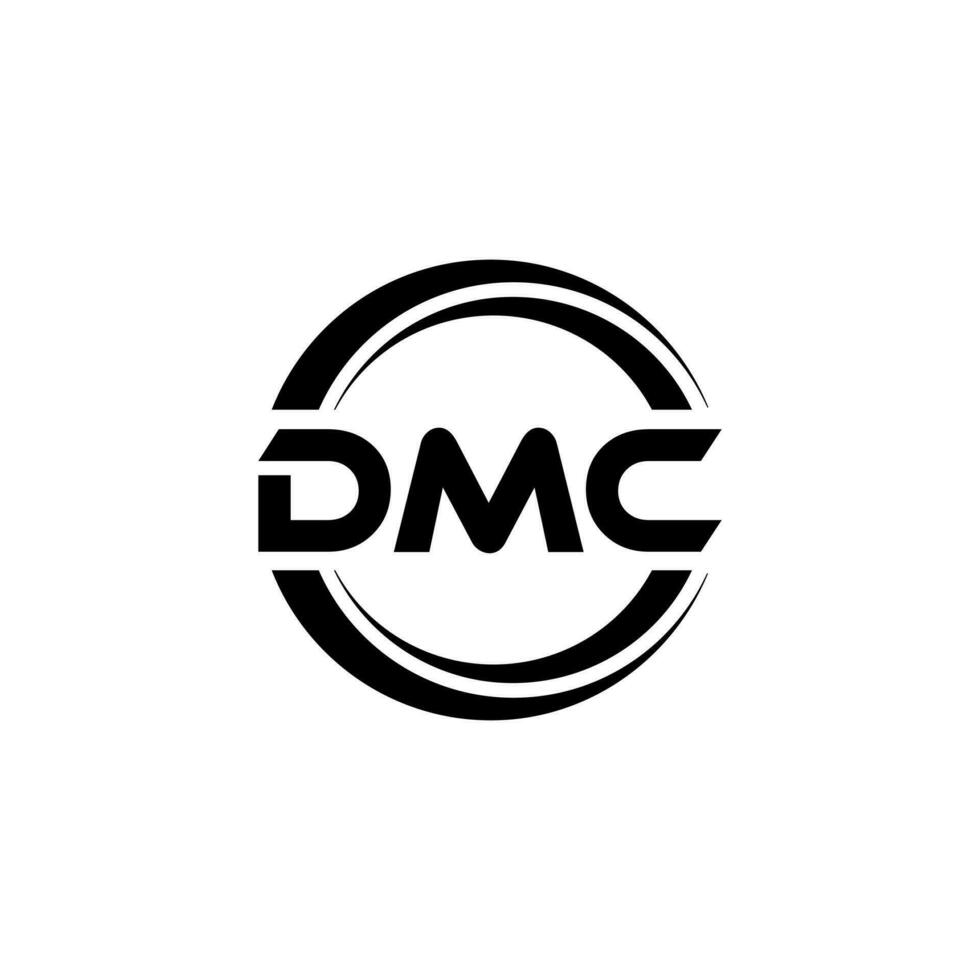 dmc logo diseño, inspiración para un único identidad. moderno elegancia y creativo diseño. filigrana tu éxito con el sorprendentes esta logo. vector