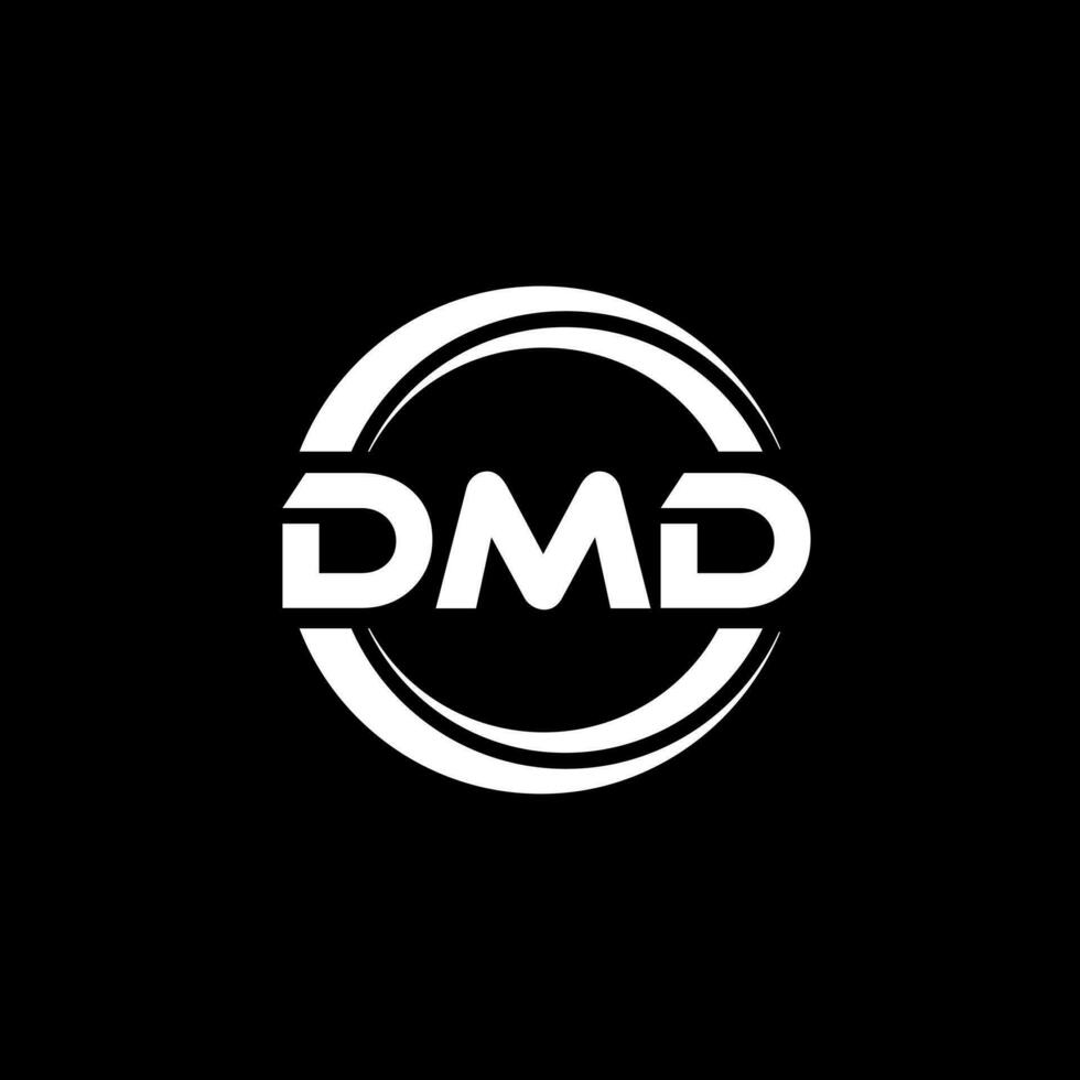 DMD Logo Design, Inspiration for a Unique Identity. Modern Elegance and Creative Design. Watermark Your Success with the Striking this Logo. vector