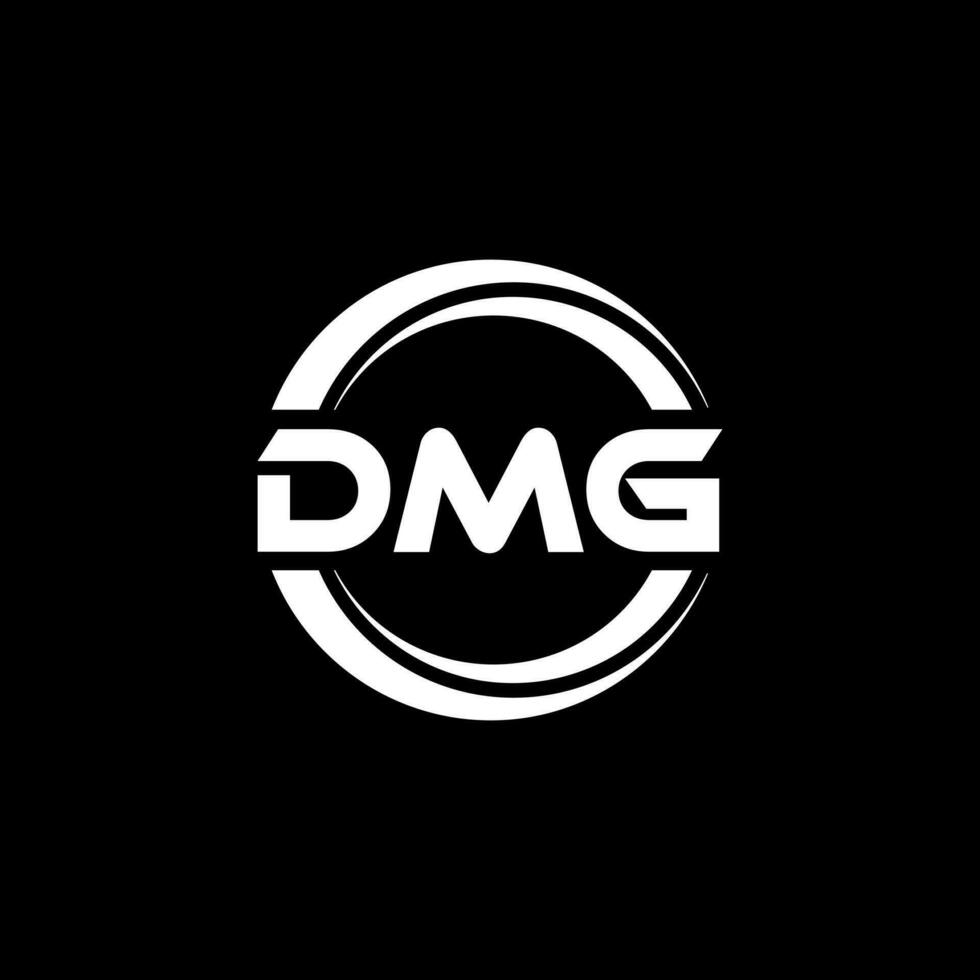 DMG logo diseño, inspiración para un único identidad. moderno elegancia y creativo diseño. filigrana tu éxito con el sorprendentes esta logo. vector