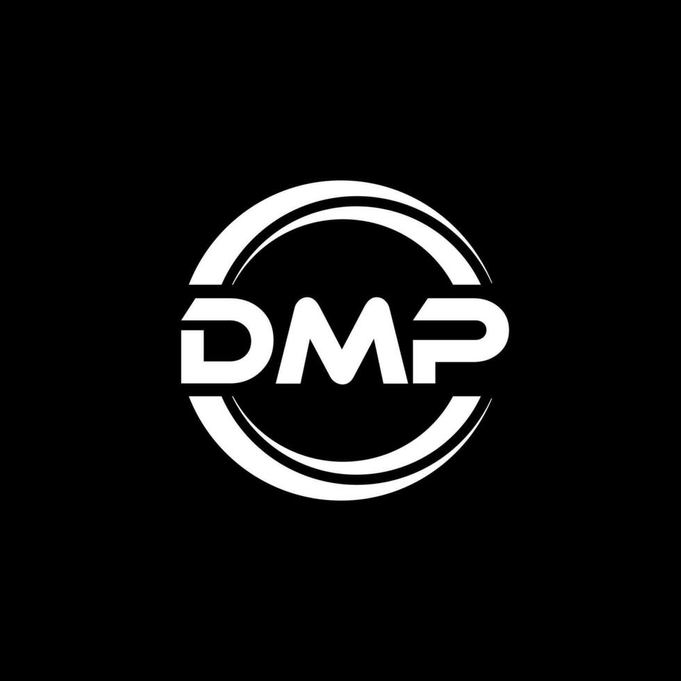 dmp logo diseño, inspiración para un único identidad. moderno elegancia y creativo diseño. filigrana tu éxito con el sorprendentes esta logo. vector