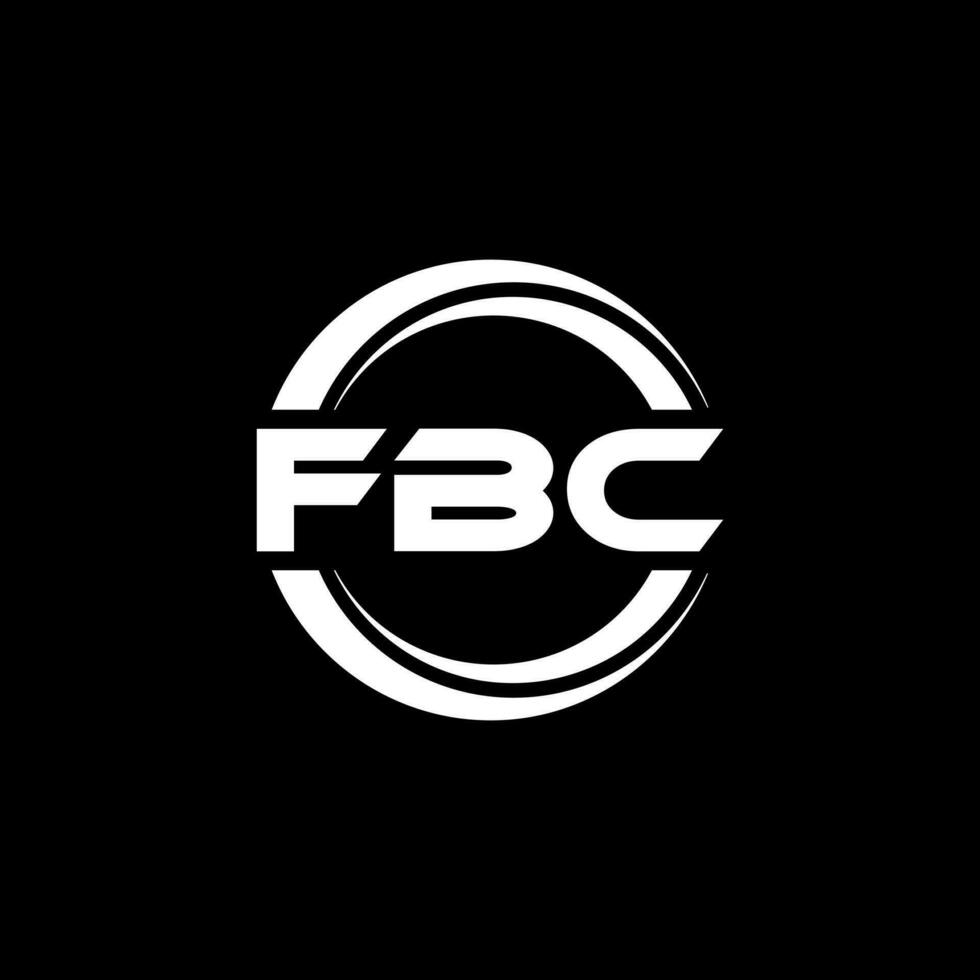 fbc logo diseño, inspiración para un único identidad. moderno elegancia y creativo diseño. filigrana tu éxito con el sorprendentes esta logo. vector