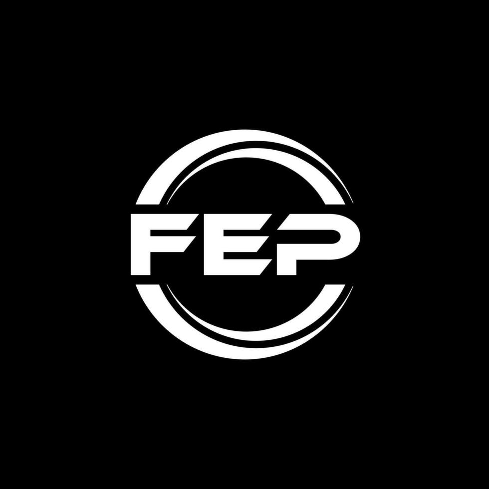 FEP Logo Design, Inspiration for a Unique Identity. Modern Elegance and Creative Design. Watermark Your Success with the Striking this Logo. vector