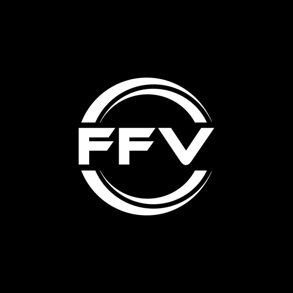 FFV Logo Design, Inspiration for a Unique Identity. Modern Elegance and Creative Design. Watermark Your Success with the Striking this Logo. vector