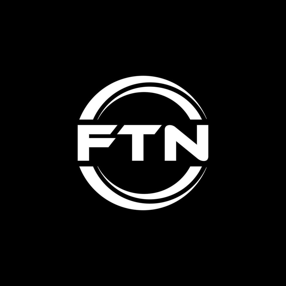 FTN Logo Design, Inspiration for a Unique Identity. Modern Elegance and Creative Design. Watermark Your Success with the Striking this Logo. vector