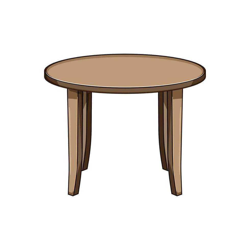 texture wooden table cartoon vector illustration