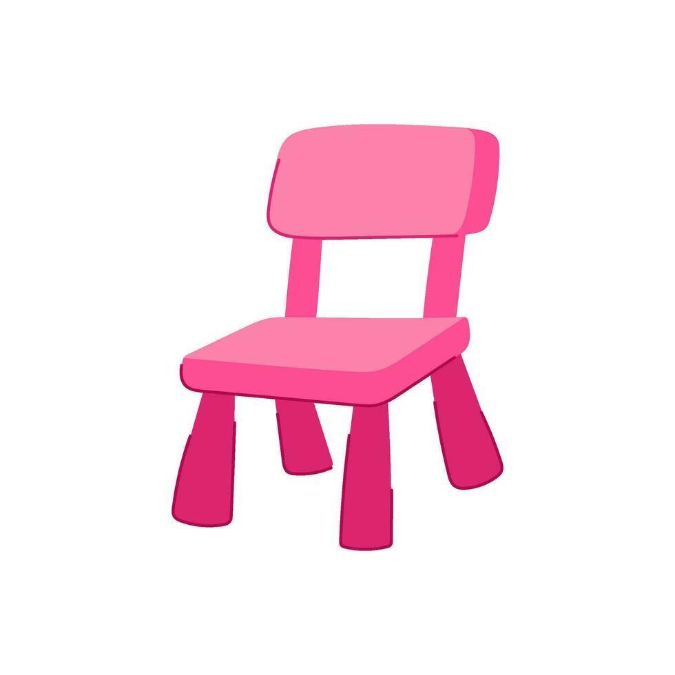 small kid chair cartoon vector illustration 26826075 Vector Art at Vecteezy