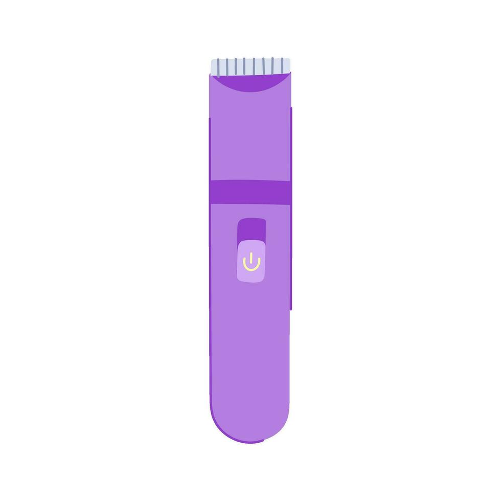 sharp shaver electric cartoon vector illustration