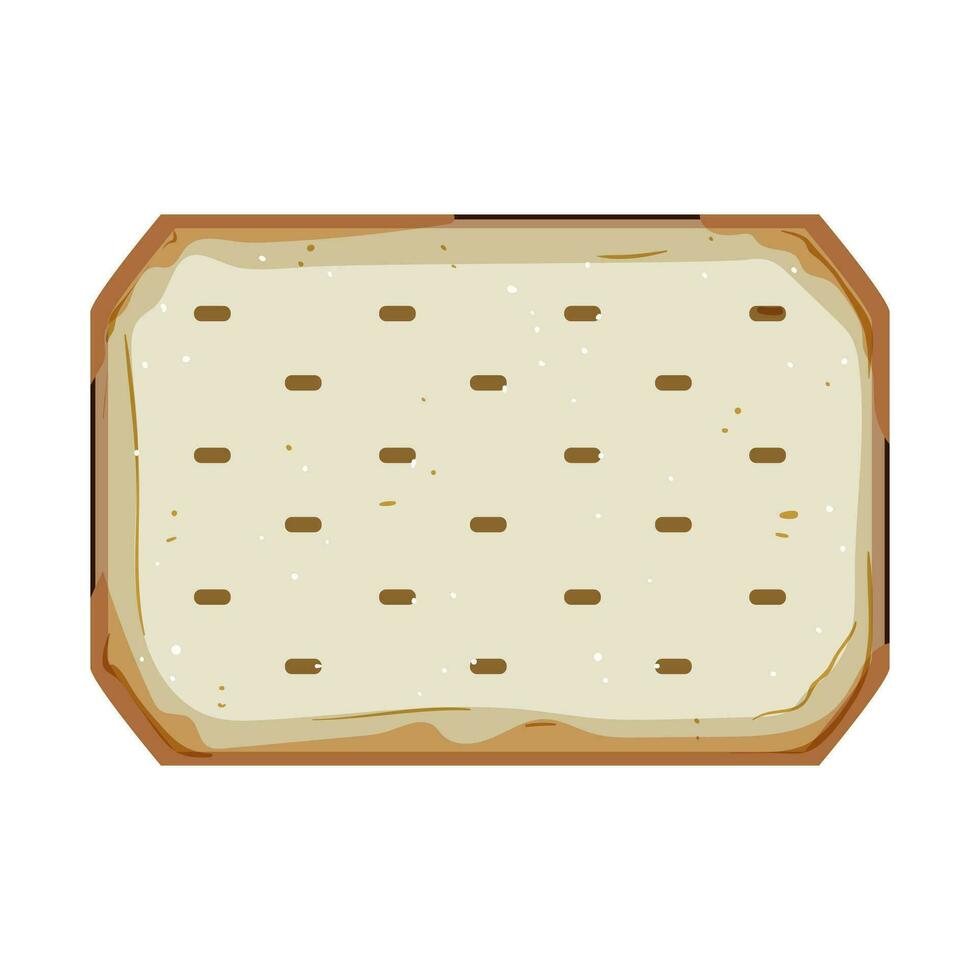 cookie cracker biscuit cartoon vector illustration