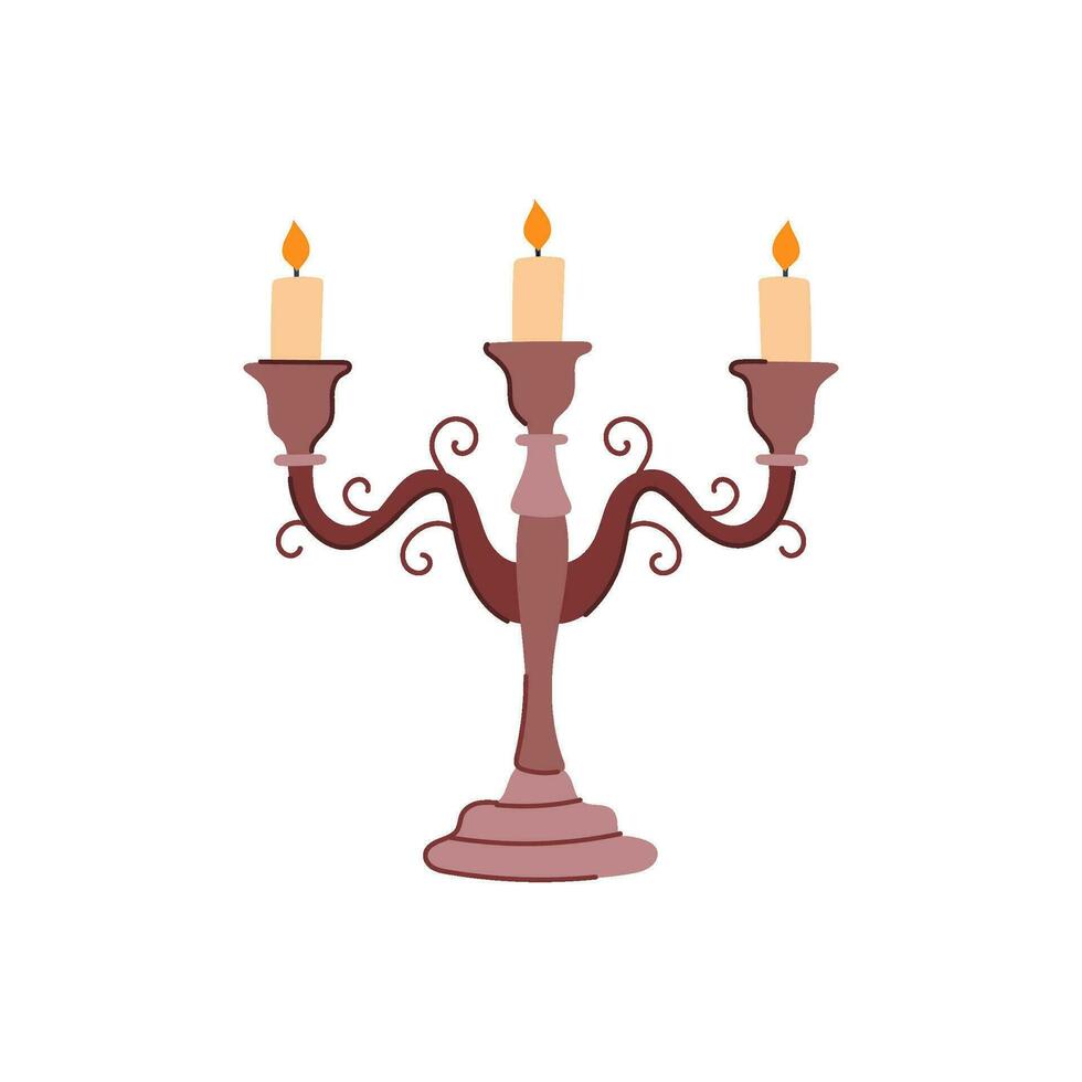 forex candlestick holder cartoon vector illustration