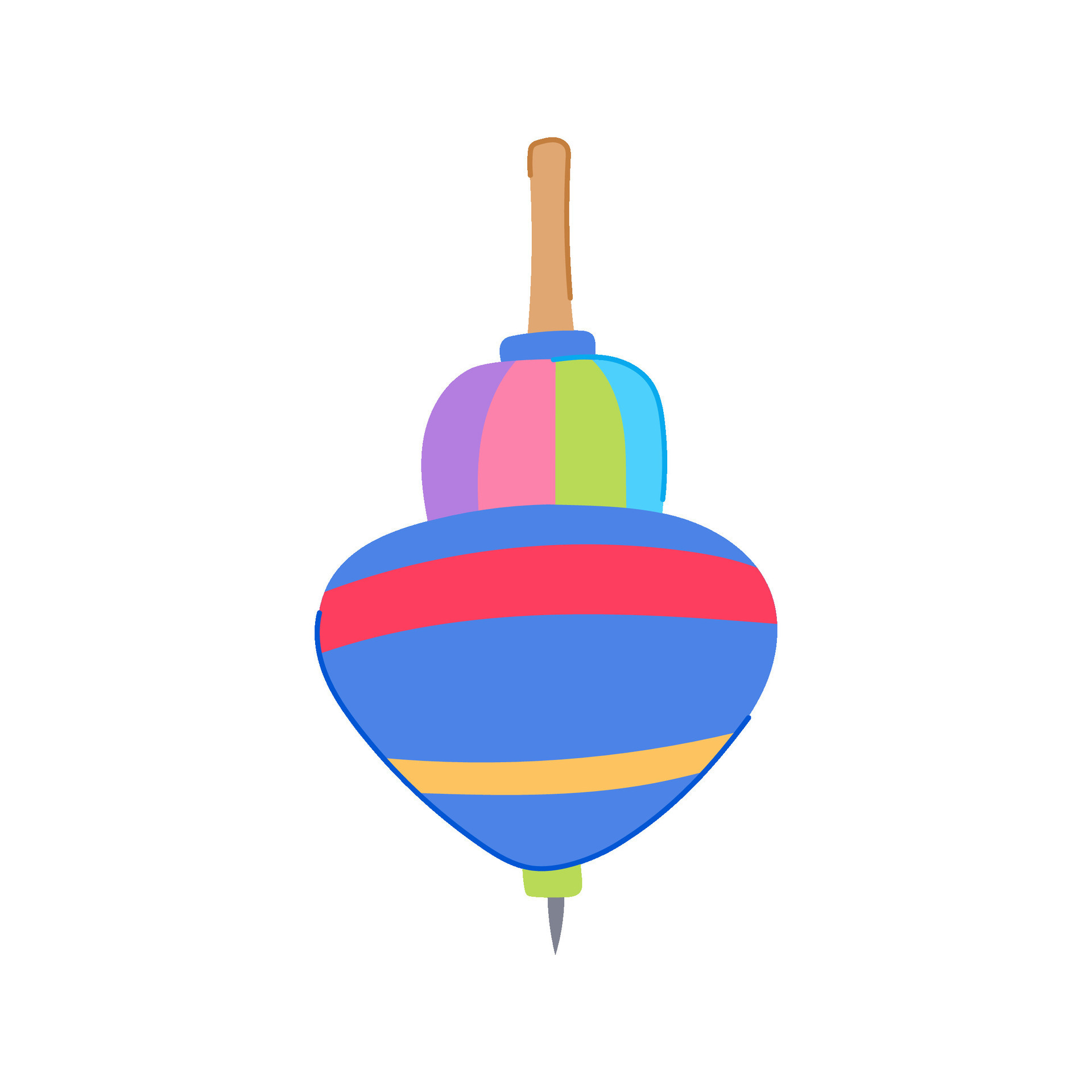 Spinning Top Animation