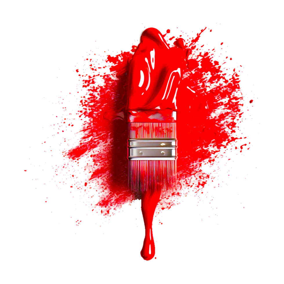 Paint brush png generative ai