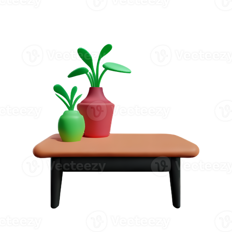 Table and Vase png