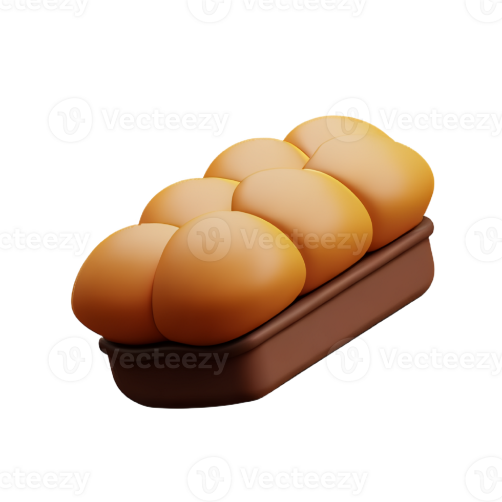 A loaf of bread png