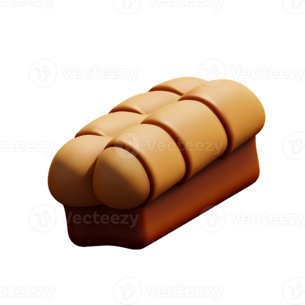 A loaf of bread png