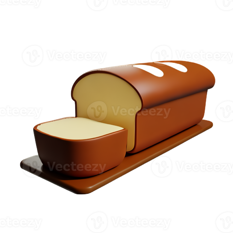 A loaf of bread png