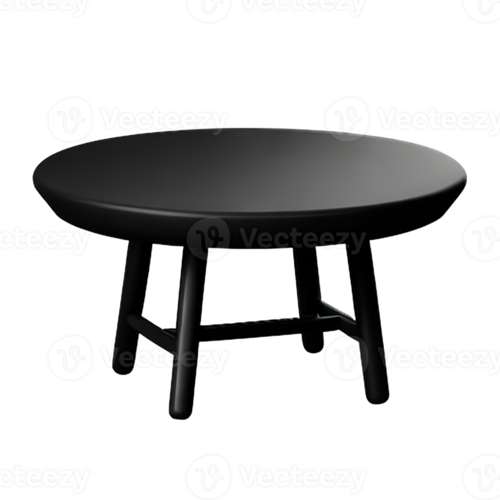 modern tafel en stoel isoleren png