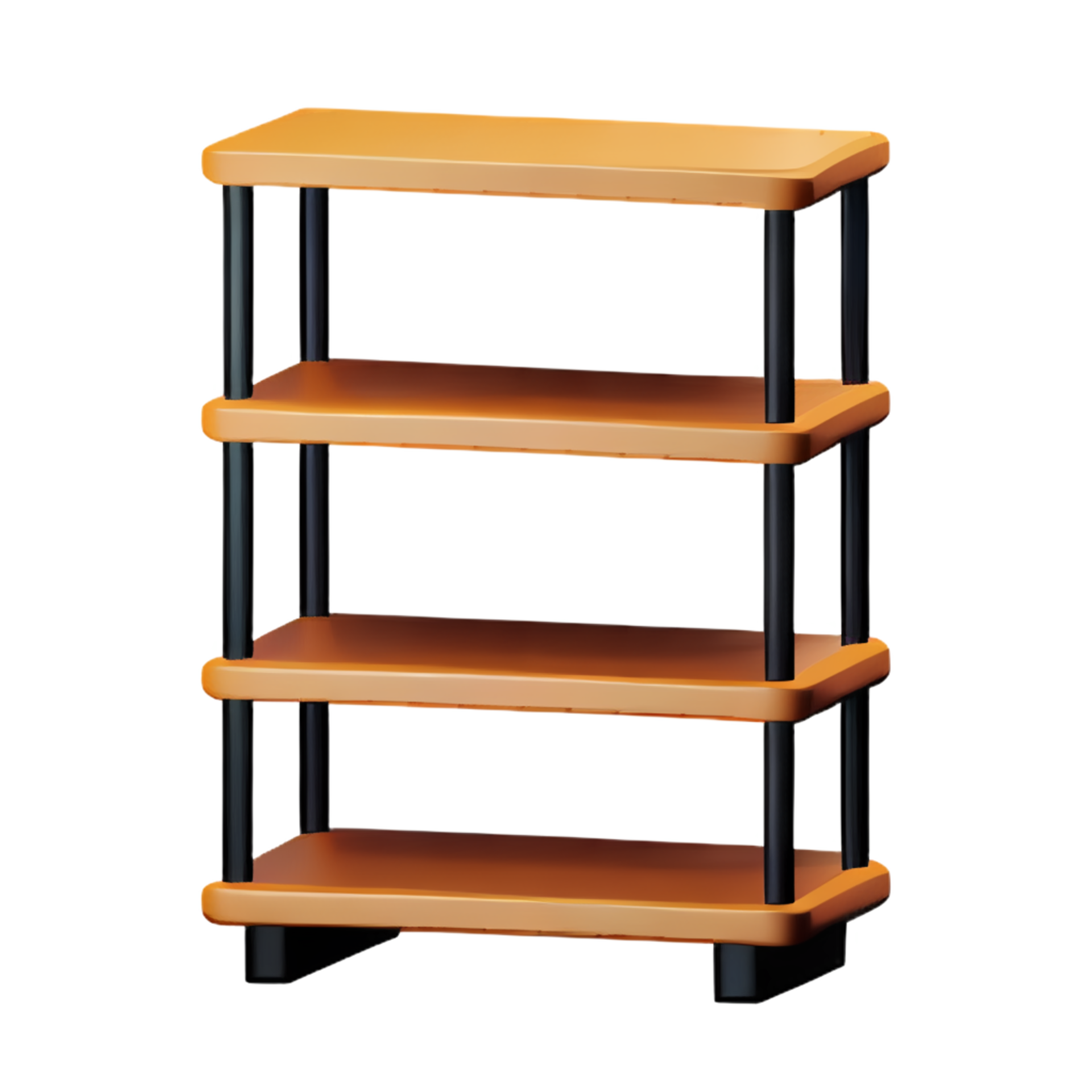 Modern shelf isolated on white background 26827087 PNG