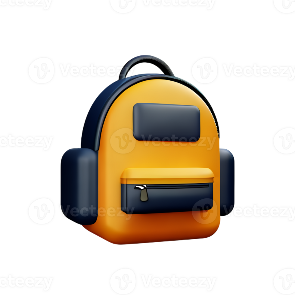 School backpack isolated with white background 26827101 PNG