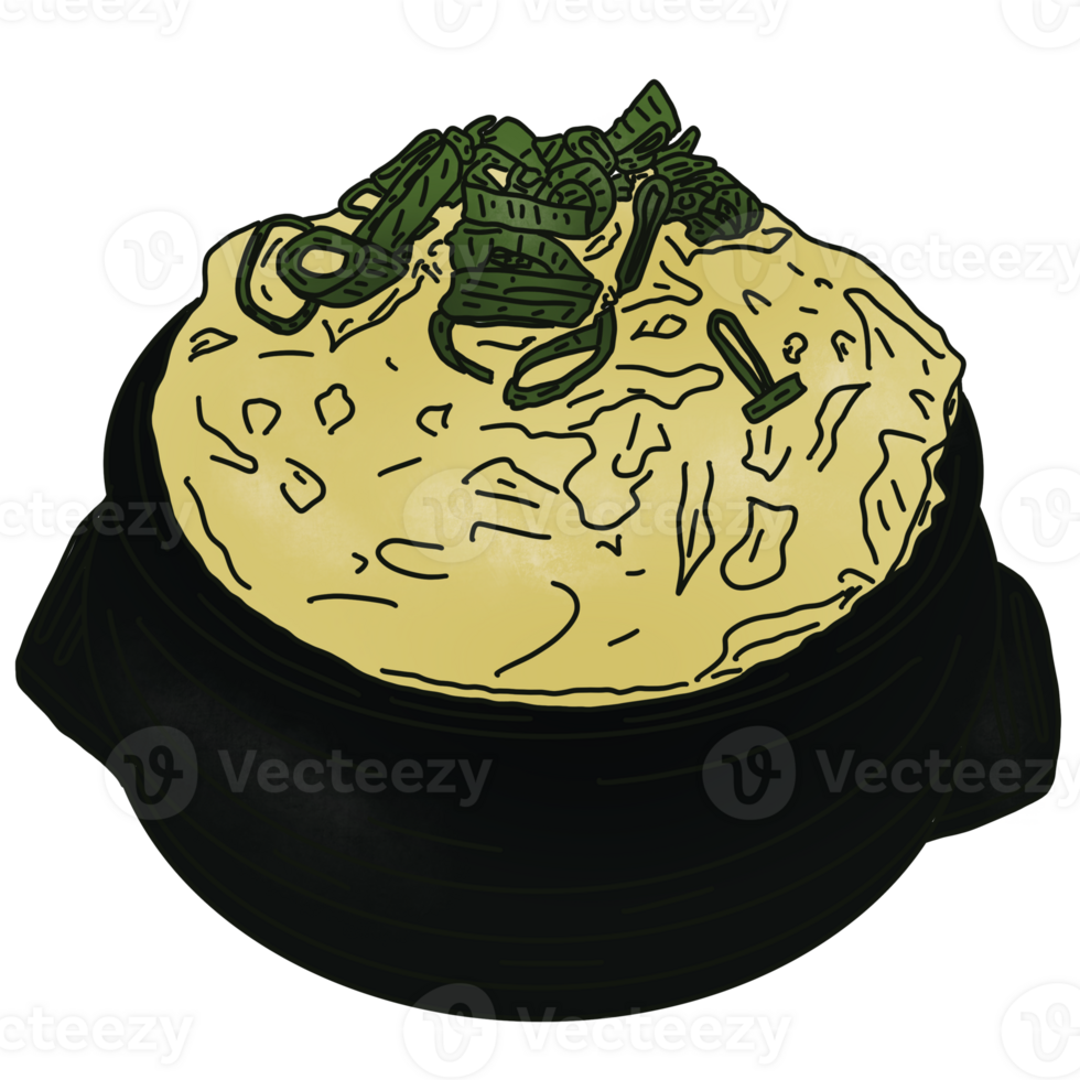 Korean stream egg png