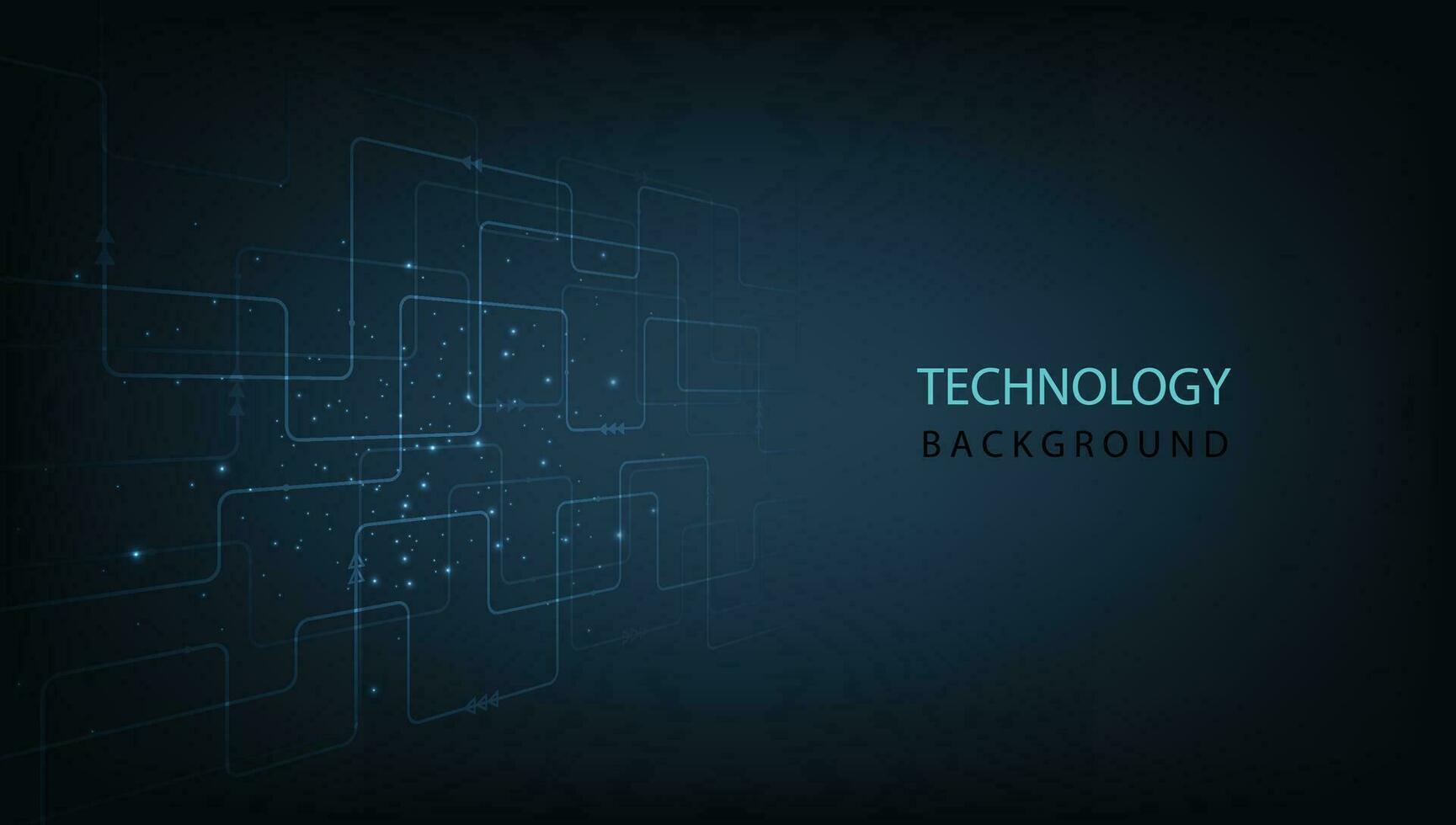 Circuit board technology background. vector