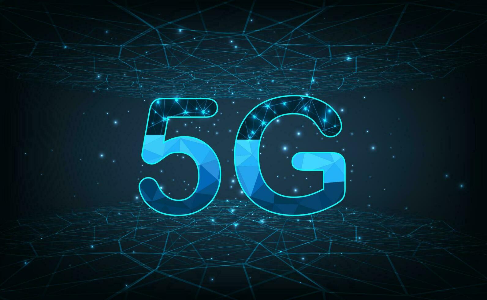 concepto de 5g inalámbrico red conexión. vector