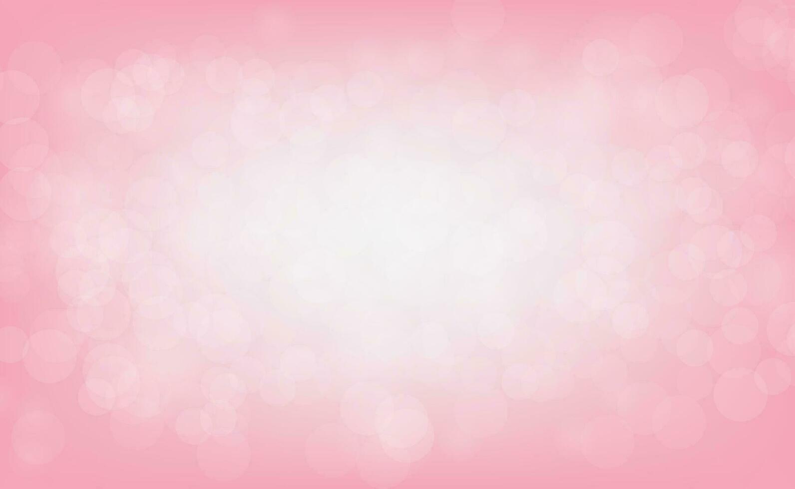 Bokeh Bright pink color background vector