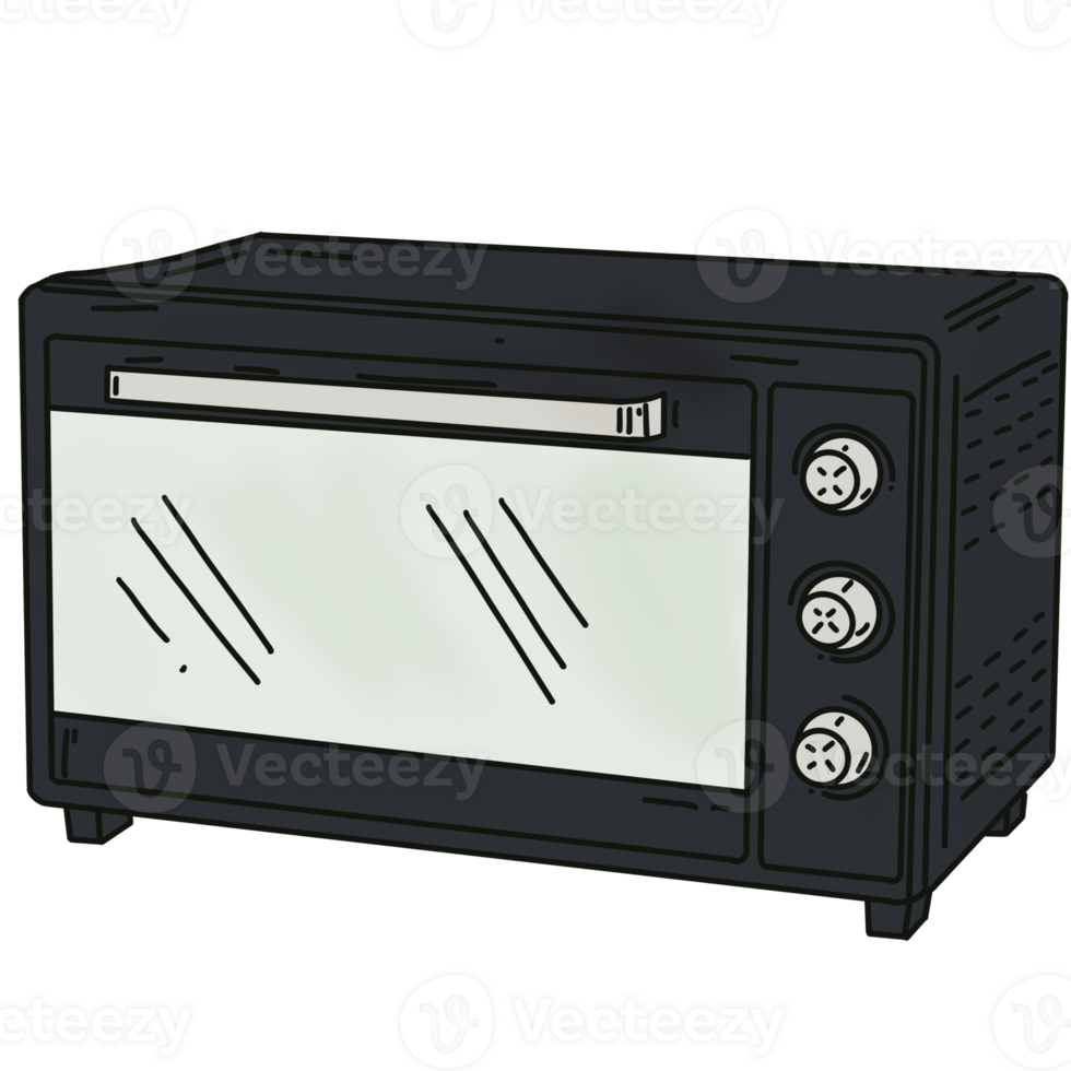 Electronic microwave oven png