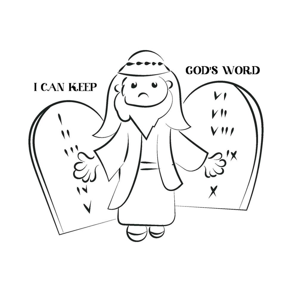 Christian Symbol design for print or use as poster, card, flyer, sticker, tattoo or T Shirt vector