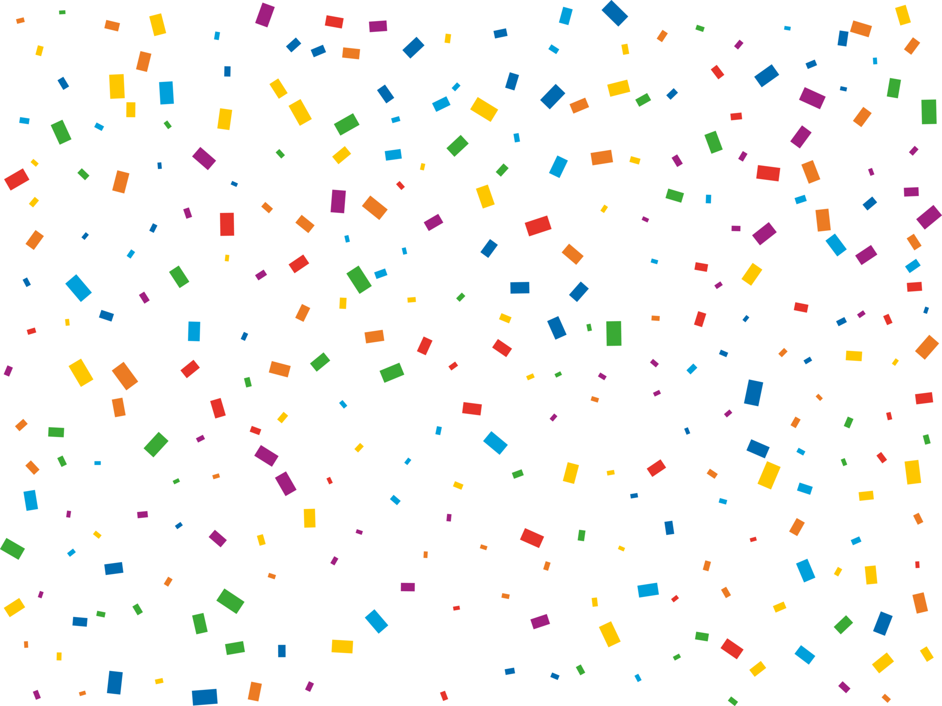 Confetti - Rainbow